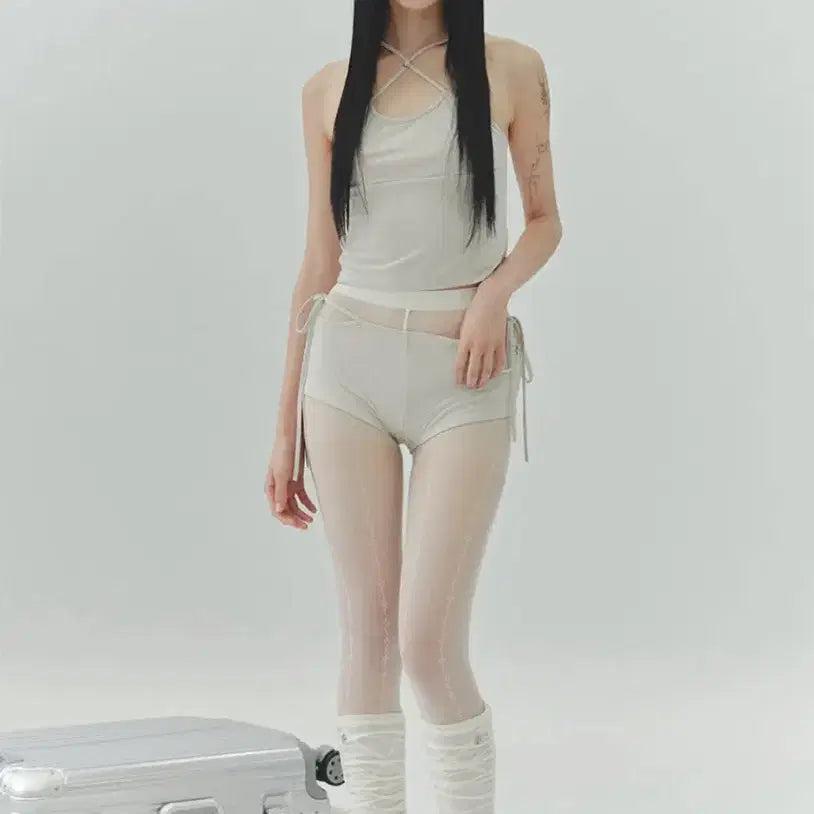 [BUNJANG] PAIN OR PLEASURE Lower String Inner Set / 페인오어플레져 LOWER STRING INNER SET