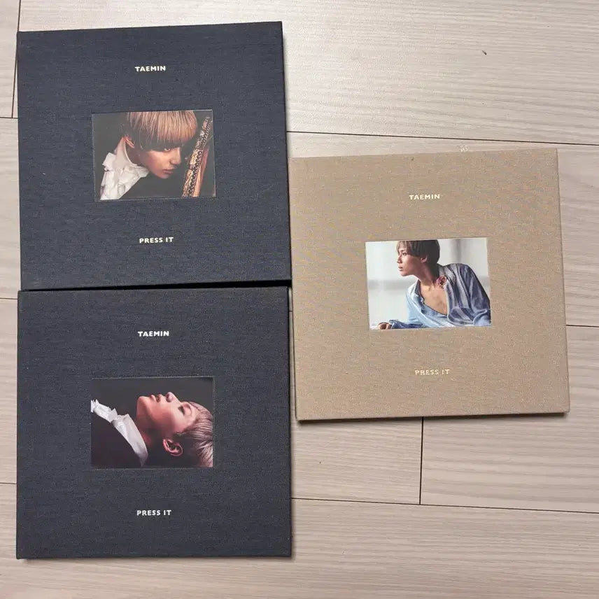 [SOLD OUT] [BUNJANG] Taemin PRESS IT Album Set / 태민 PRESS IT 앨범 3종