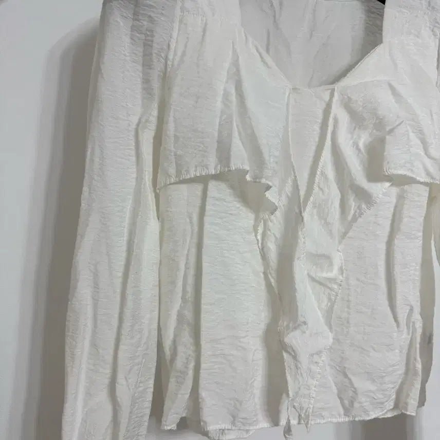 [SOLD OUT] 화이트 레이어드 블라우스