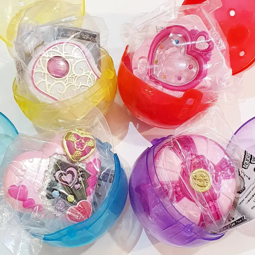 [BUNJANG] Pretty Cure Compact Mirror Gacha SP4 / 프리큐어 컴팩트 미러 가챠 SP4 하트캐치 스마프리 허그프리 해차프리