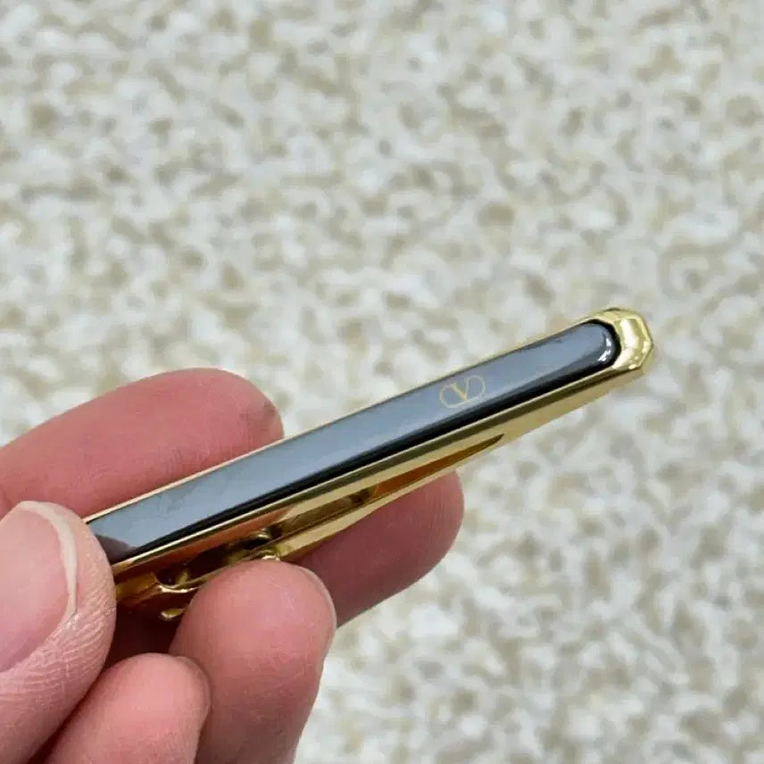 [BUNJANG] Valentino Tie Clip / 발렌티노 넥타이핀