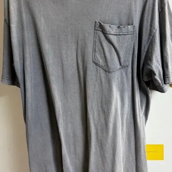 [BUNJANG] Gallery Dept. Pocket T-Shirt Grey / 갤러리뎁트 포켓 티셔츠 그레이