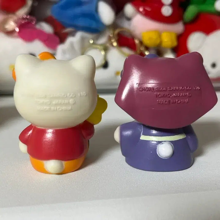 [BUNJANG] Bundle Set Vintage Hello Kitty Figures (3 pcs) / 일괄) 고전 헬로키티 피규어 3개