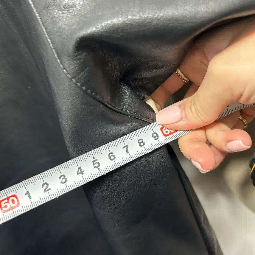 [BUNJANG] LaFudge Black Color Block Leather Jacket Men&