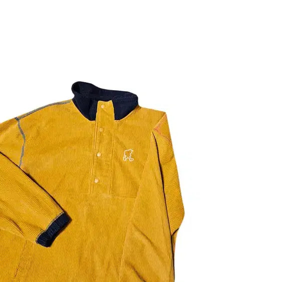 [BUNJANG] Millet Classic Corduroy Half-Zip Sweatshirt / 밀레 클래식 스트릿 코로듀이 반집업 맨투맨