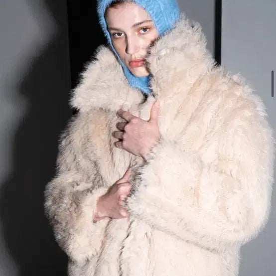 [BUNJANG] 302 Showroom Faux Fur Jacket / 302 쇼룸 퍼자켓 32만원 -> 9만원