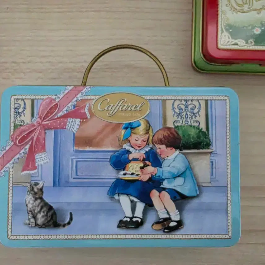 [BUNJANG] Caffarel Vintage Tin Case / 카파렐 빈티지 틴케이스