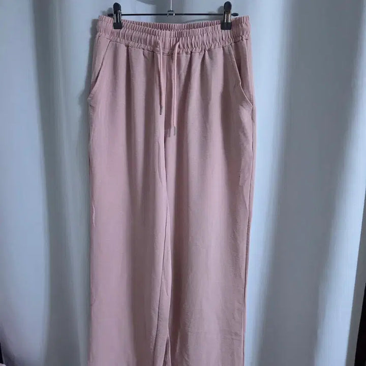 [BUNJANG] Lightweight Stretchy Banding Wide-Leg Pants / 얇은 후들후들 밴딩 와이드팬츠 새옷