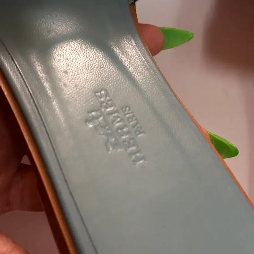 [BUNJANG] Hermès Silk Oran Slippers / 에르메스 실크 오란슬리퍼