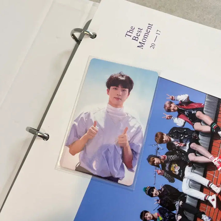 [SOLD OUT] [BUNJANG] BTS Memories of 2017 Jin Photocard Set / 방탄소년단 메모리즈 17 진 포카 포함 무배