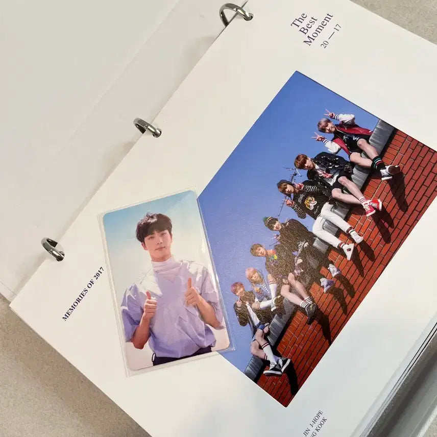 [SOLD OUT] [BUNJANG] BTS Memories of 2017 Jin Photocard Set / 방탄소년단 메모리즈 17 진 포카 포함 무배