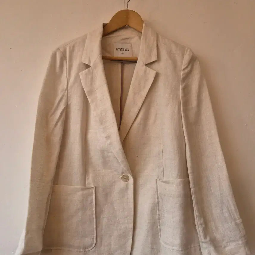 [BUNJANG] Derek Lam Linen Single Jacket / 데렉램 여성 린넨싱글자켓 55사이즈