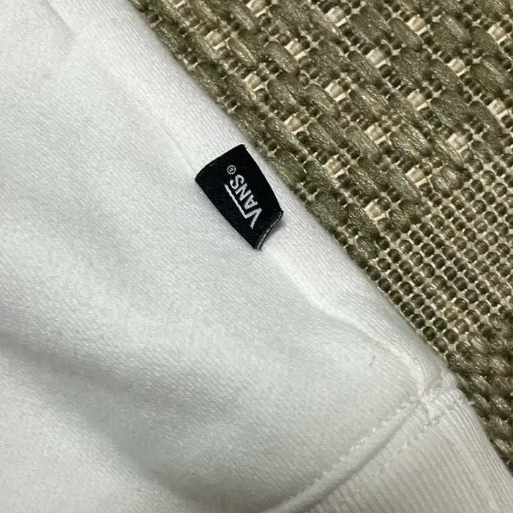 [BUNJANG] 반스 VANS 흰색 후드티 / 반스 VANS 흰색 후드티