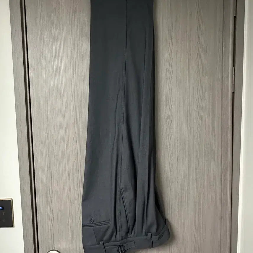 [BUNJANG] Another Office Santiago Slacks Header Grey (One Size) / (1사이즈, aw) 어나더 오피스 산티아고 슬랙스 헤더 그레이