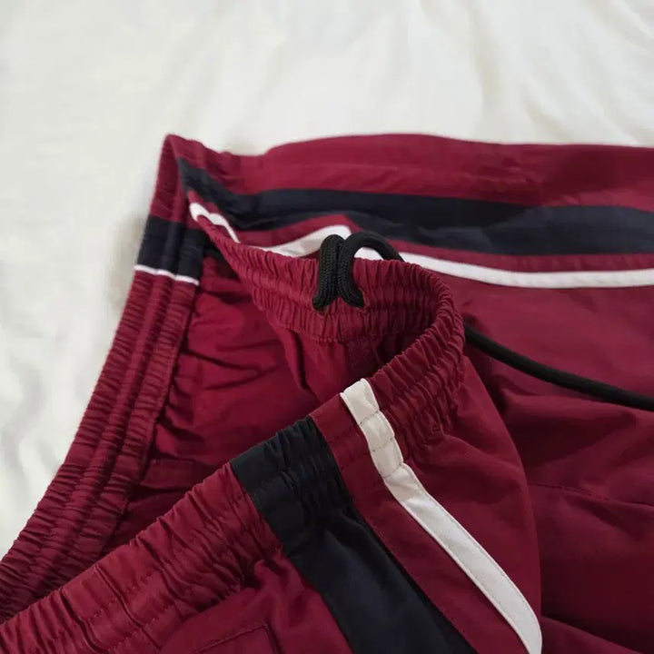[BUNJANG] Martine Rose Burgundy Training Pants / 마틴로즈 트레이닝 팬츠