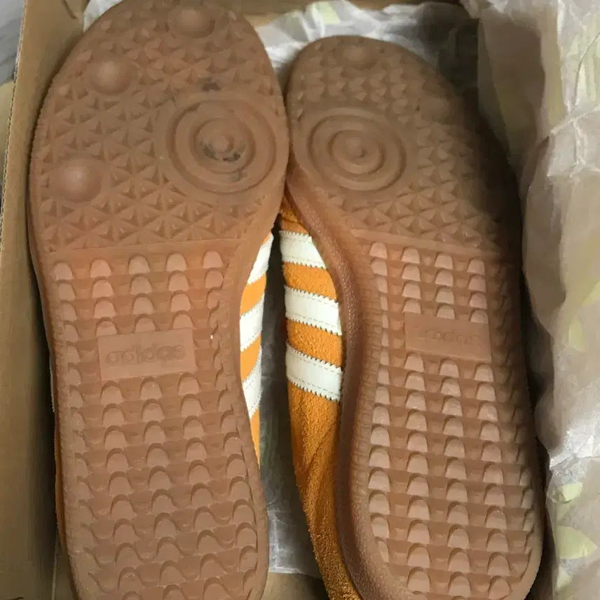 [BUNJANG] Adidas Samba OG Orange Rush Sneakers / 아디다스 삼바 OG 오렌지 러쉬 240