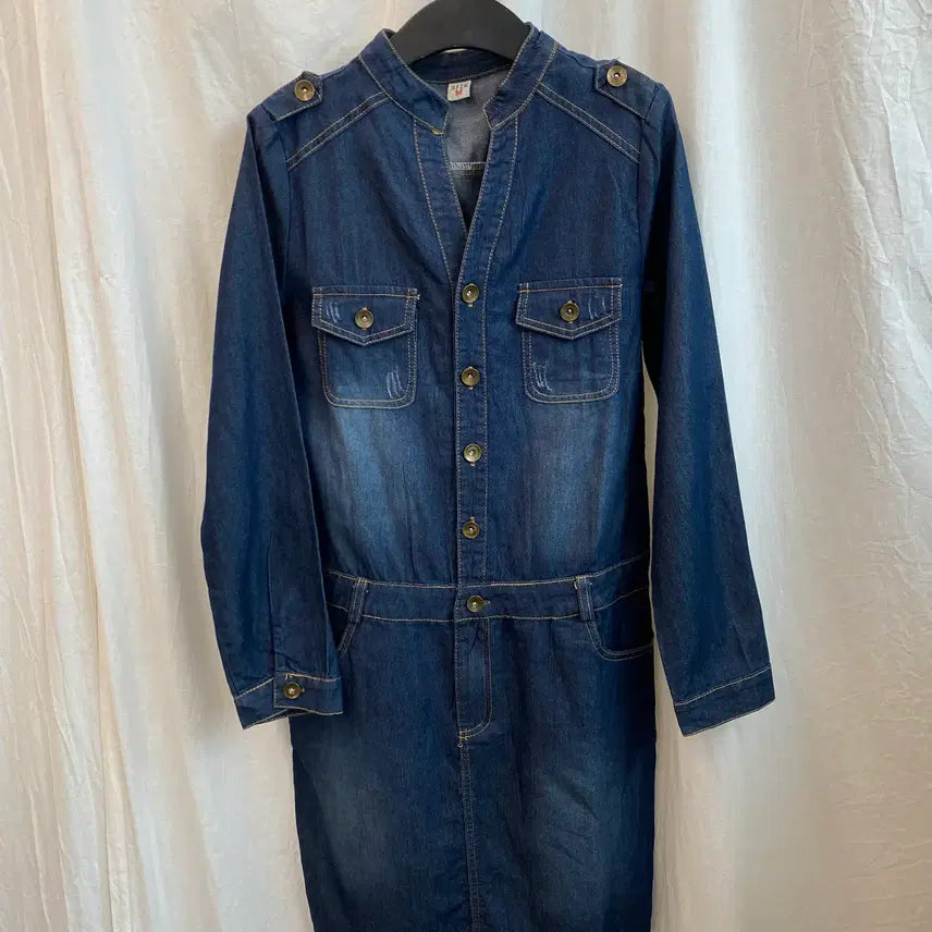 [BUNJANG] Denim Dress (Size M) / 데님 원피스(M)