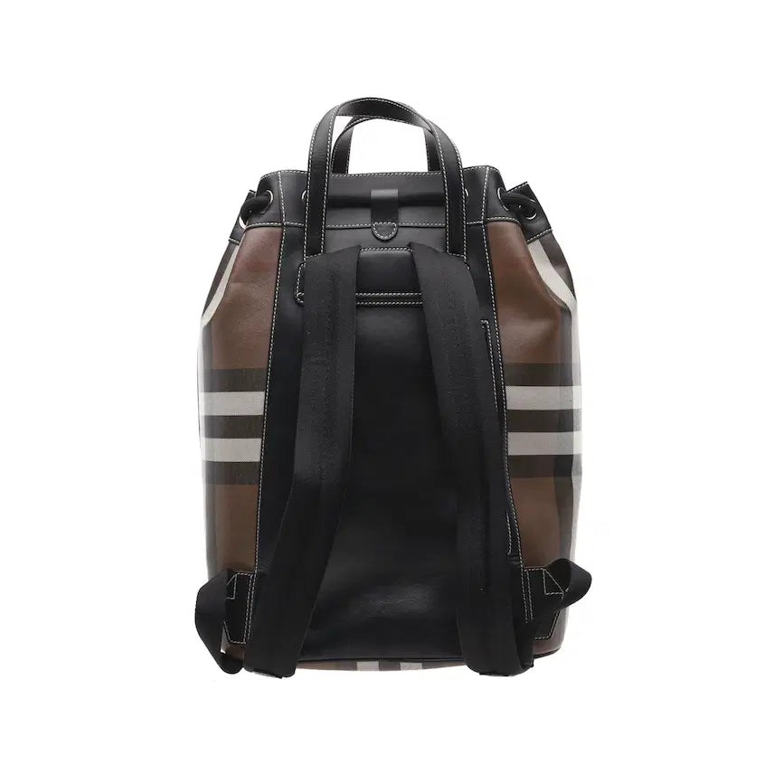 [BUNJANG] Burberry Check Drawstring Bucket Bag / 버버리 체크 드로우스트링 버킷백