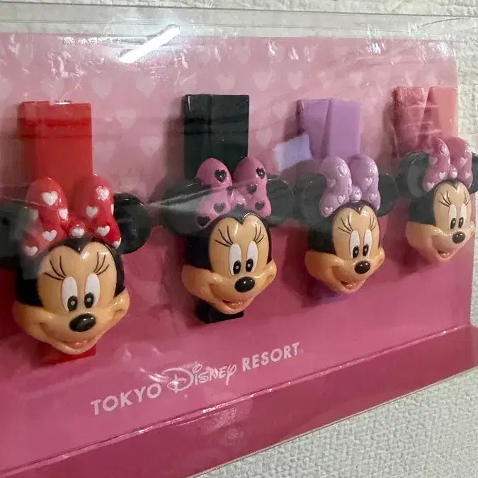 [BUNJANG] Minnie Mouse Clips Set / 미니마우스 집게