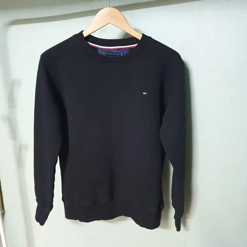 [BUNJANG] Tommy Hilfiger Fleece Sweatshirt / 타미힐피거 기모 맨투맨 95