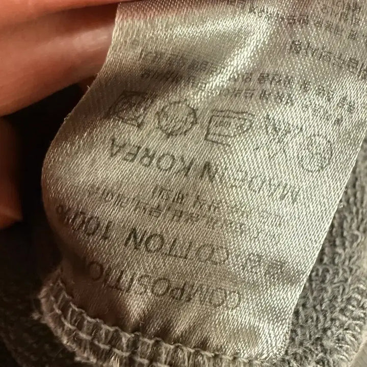 [BUNJANG] Travel 100% Cotton Pigment Sweatshirt / 트래블 면100% 피그먼트 스웨트셔츠 맨투맨 (쭈리안감) 95~100