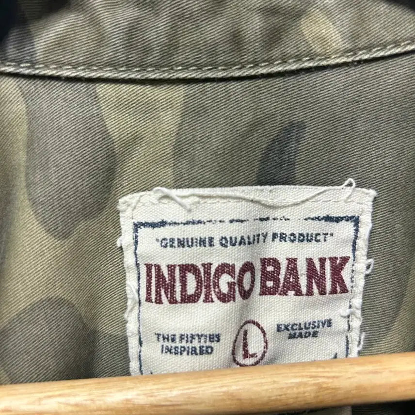 [BUNJANG] Military Camouflage Shirt 100 Size / 카모 밀리터리 셔츠 남방 100사이즈