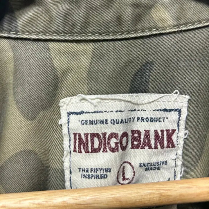 [BUNJANG] Military Camouflage Shirt 100 Size / 카모 밀리터리 셔츠 남방 100사이즈