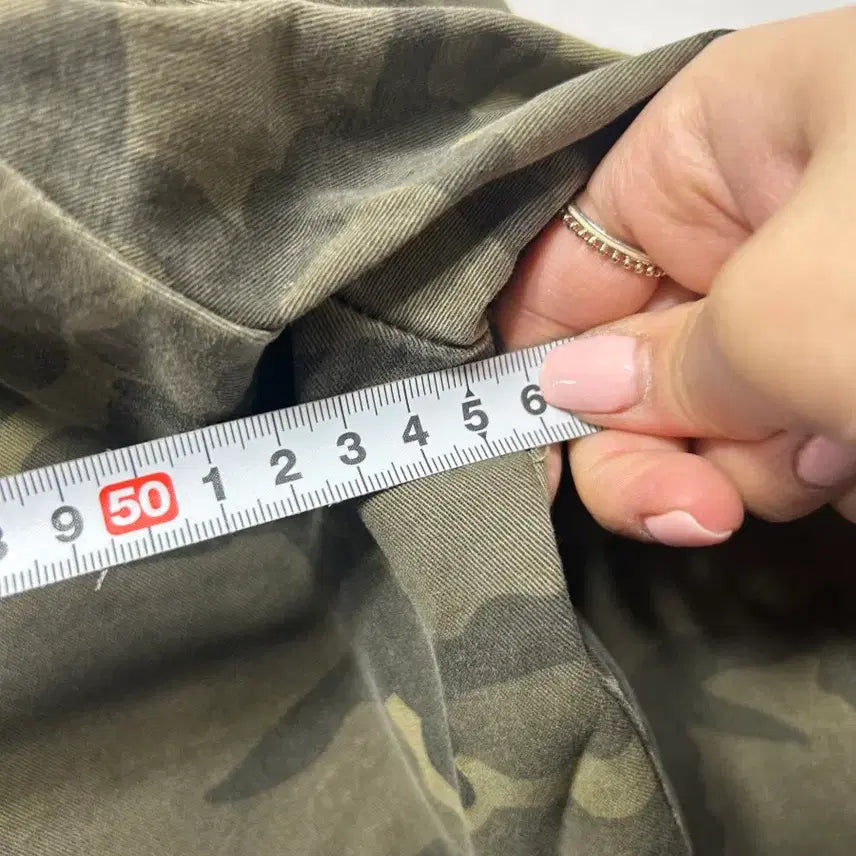 [BUNJANG] Military Camouflage Shirt 100 Size / 카모 밀리터리 셔츠 남방 100사이즈