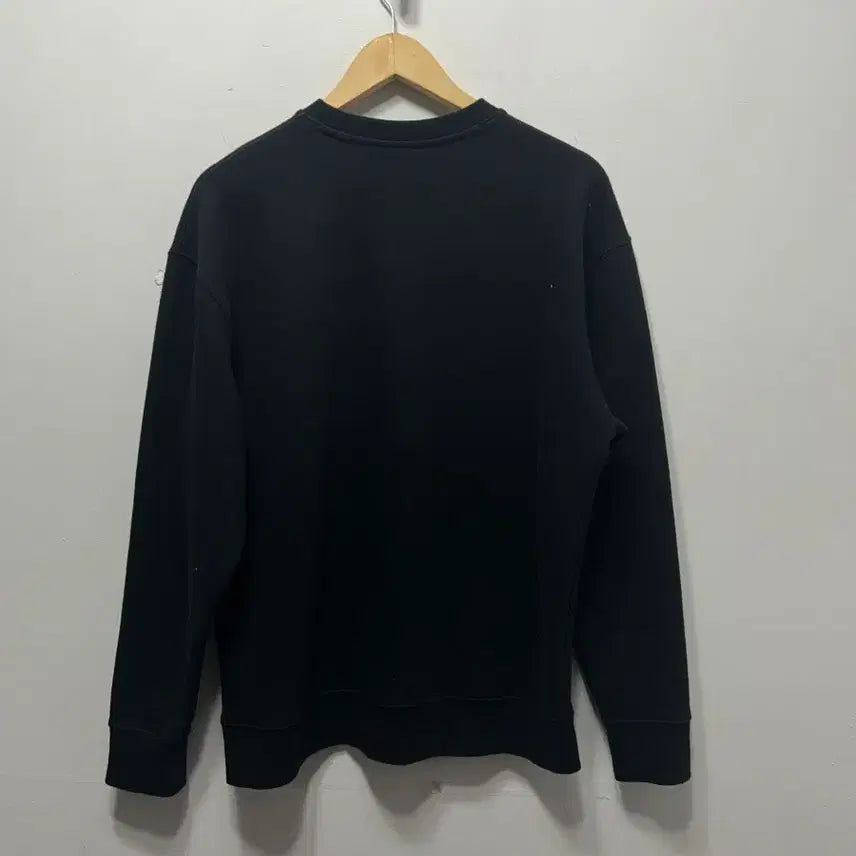 [BUNJANG] Lee Big Logo Black Sweatshirt M / Lee 리 빅로고 블랙 맨투맨 M
