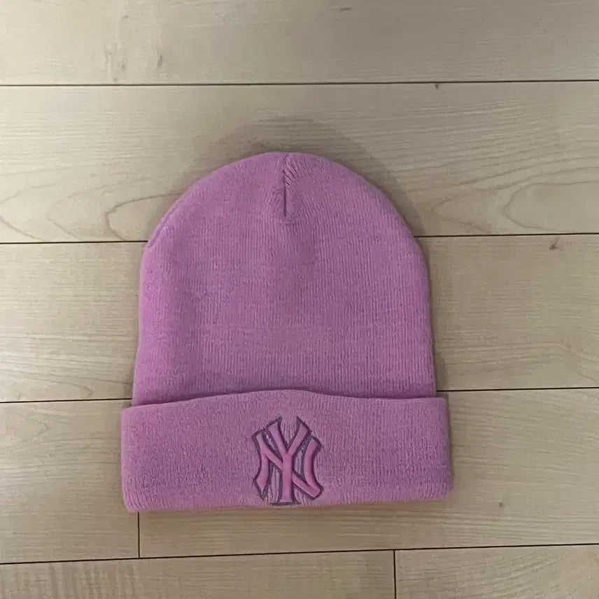 [BUNJANG] MLB Knit Beanie Pink / mlb 니트 비니 핑크