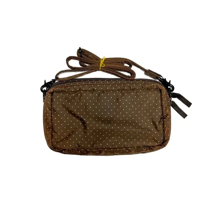 [BUNJANG] Porter Brown Dot Shoulder Bag OS / [OS] 포터 브라운 도트 숄더백
