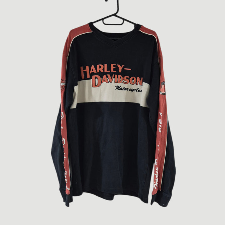 [BUNJANG] Harley Davidson Vintage Crewneck Sweatshirt / [해외L]할리데이비슨 빈티지 맨투맨