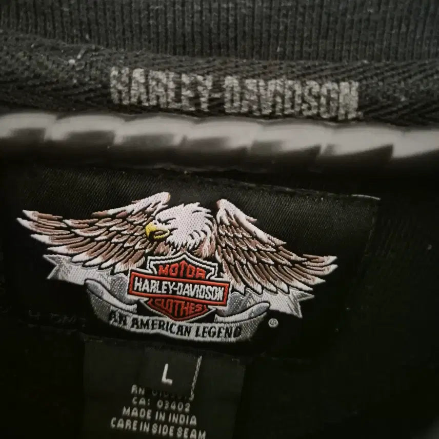 [BUNJANG] Harley Davidson Vintage Crewneck Sweatshirt / [해외L]할리데이비슨 빈티지 맨투맨