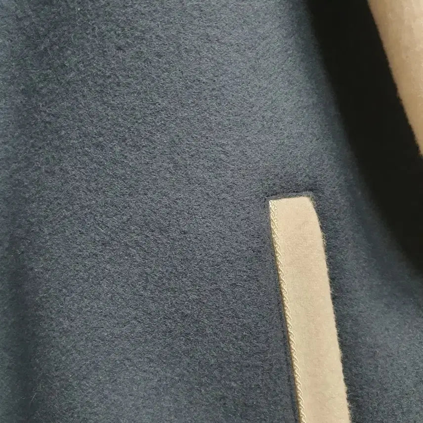 [BUNJANG] Maison Kitsune National Flag Patch Teddy Jacket / 메종키츠네 폭스 패치 국뽕 테디 자켓