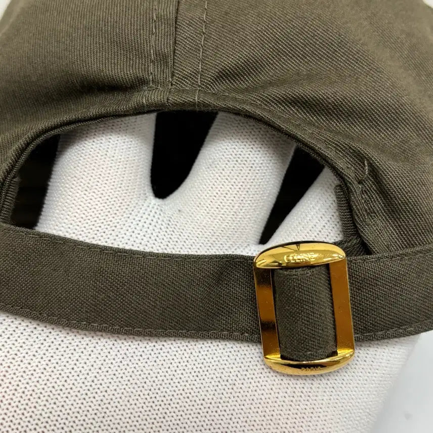 [BUNJANG] Celine Triomphe Cap - Size S, Khaki / [S]셀린느 트리옹프 볼캡