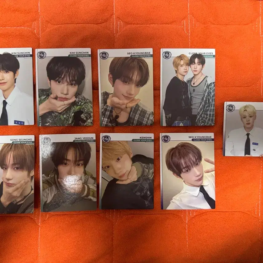 [SOLD OUT] 테레카 클로즈유어아이즈 카드 일괄