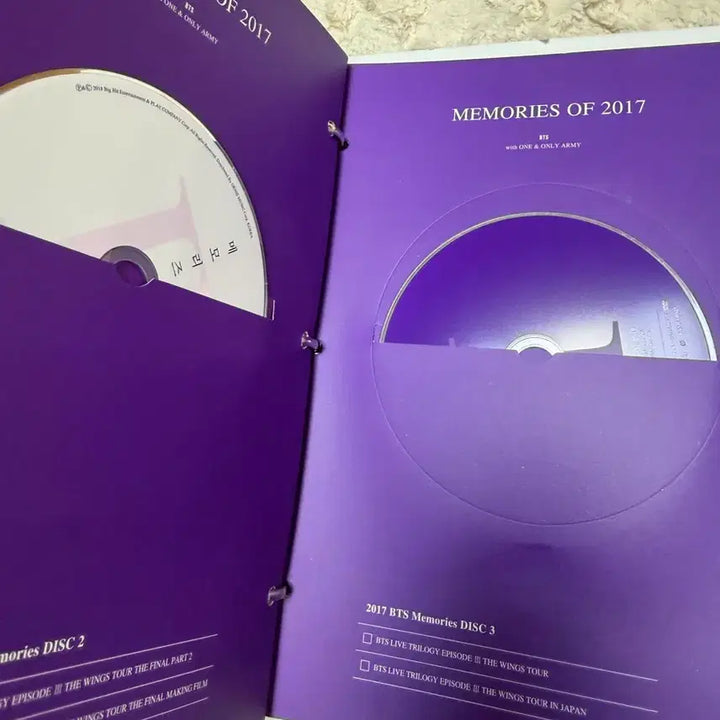 [BUNJANG] BTS Memories 2017 DVD / 방탄소년단 메모리즈 2017 DVD