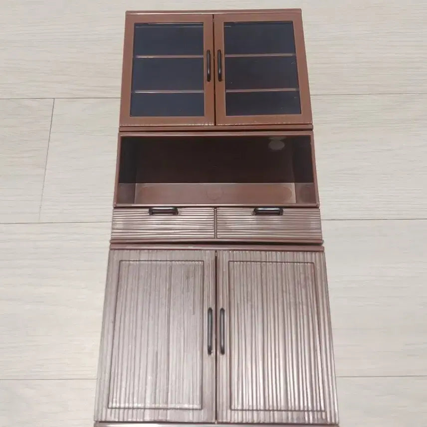 [BUNJANG] Re-Ment Kitchen Cabinet Miniature Figure / 리멘트 식기장 미니어처 피규어
