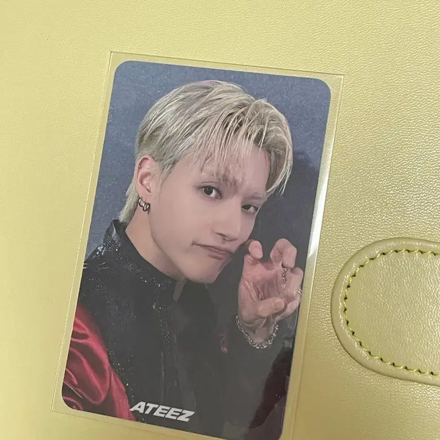 [SOLD OUT] 에이티즈 우영 포카