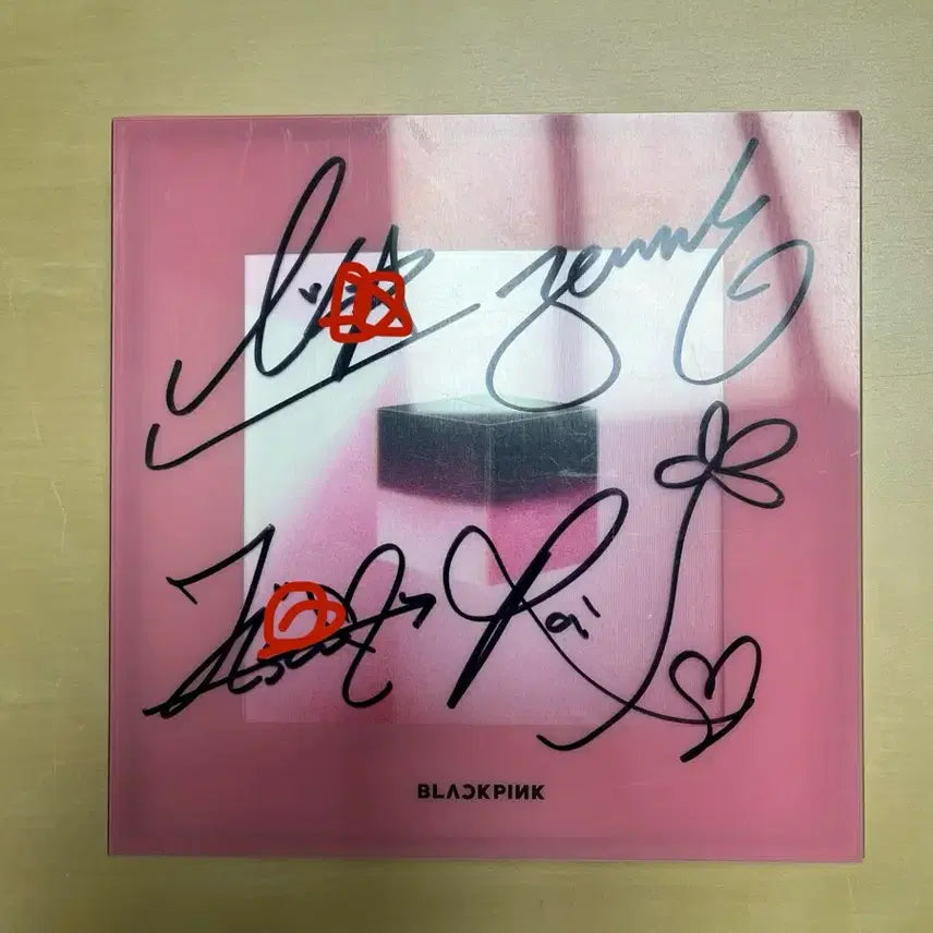 [SOLD OUT] 블랙핑크 SQUARE UP 앨범 친필싸인