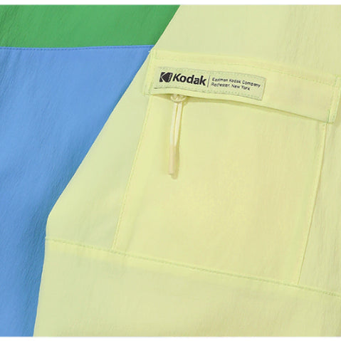 [BUNJANG] Kodak Stand-Neck Jacket Lime / [코닥] 케이 스탠넥 자켓 라임