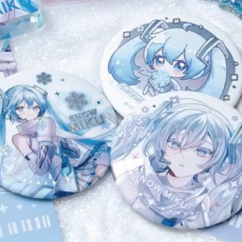 [BUNJANG] Yuki Miku Jewel Can Badge Bundle Set / 정가양도) 유키미쿠 신촌 팝업 하츠네 미쿠 쥬얼 캔뱃지 일괄