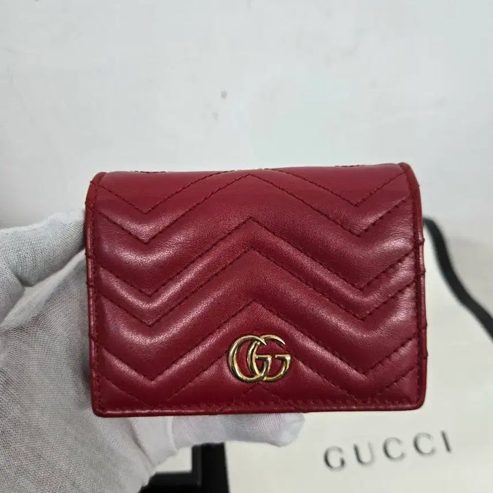 [BUNJANG] Gucci Marmont Wallet / [보증서 정품] 구찌 마몬트 반지갑