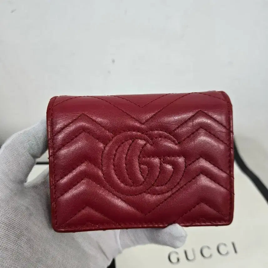 [BUNJANG] Gucci Marmont Wallet / [보증서 정품] 구찌 마몬트 반지갑