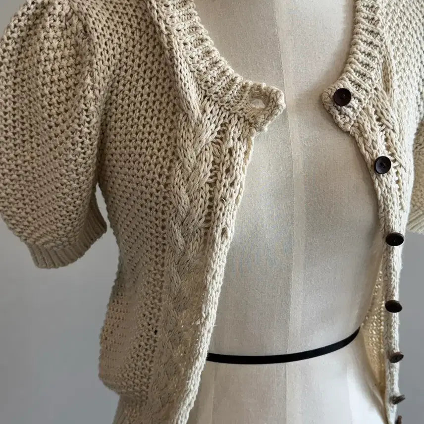 [BUNJANG] TheBarnet Summer Cardigan Linen Blend / 더바넷 썸머가디건