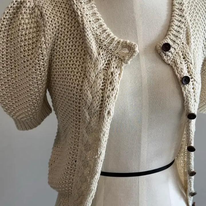 [BUNJANG] TheBarnet Summer Cardigan Linen Blend / 더바넷 썸머가디건