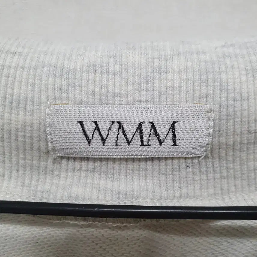 [BUNJANG] WMM Half Zip-Up Sweatshirt - Grey / WMM 하프집업 맨투맨 그레이