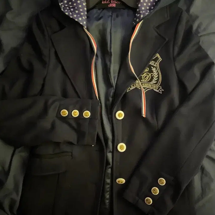 [BUNJANG] Liz Lisa Hooded Jacket Navy / 오늘만 반택무배) LIZ LISA 리즈리사 후드자켓 빈티지