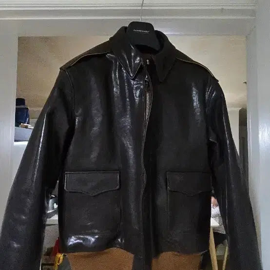[BUNJANG] Pirate A-2 Horsehide Leather Jacket Size 40 / 해적 A-2 말가죽 자켓 40 사이즈