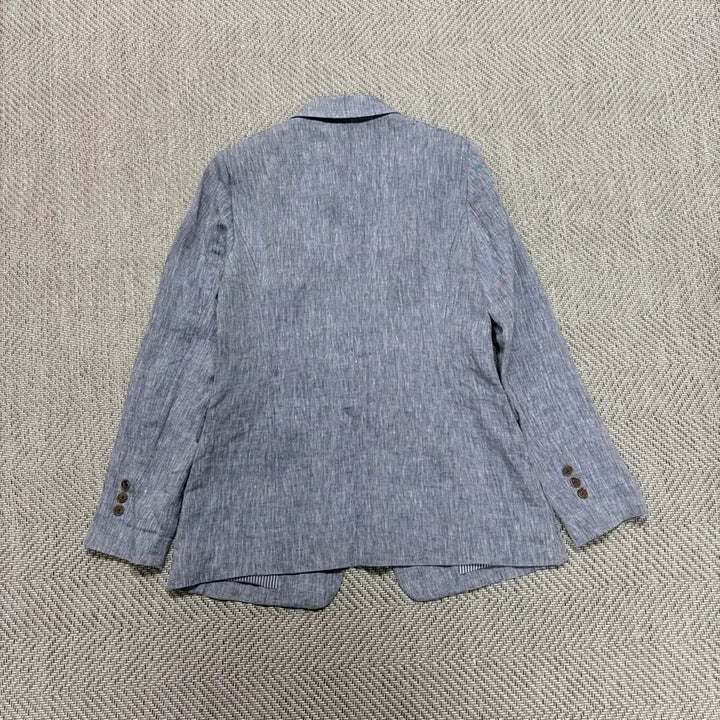 [BUNJANG] Hazzys Mélange Blue Linen Jacket / (90)헤지스 멜란지블루 린넨자켓
